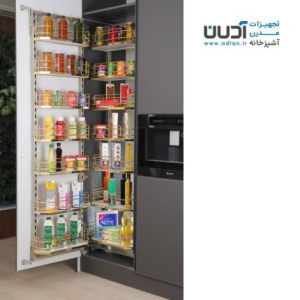 سوپر یخچالی طرح آلمانی (طلایی) – آرنا